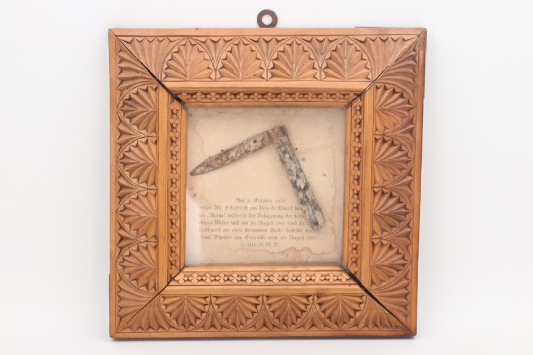 1870 framed pocket knife