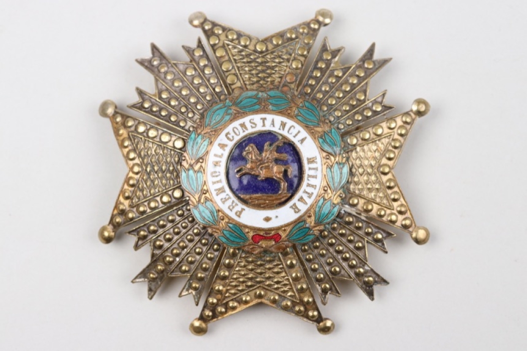 Spain - Order of Saint Hermenegild, Breast Star (Commander)