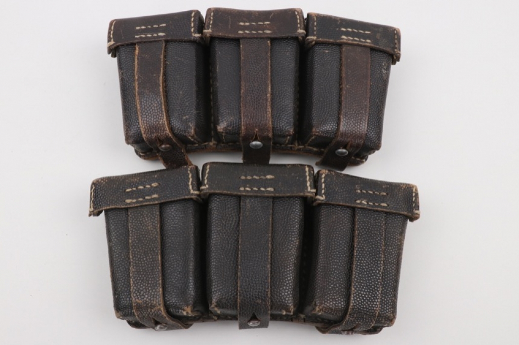 Wehrmacht two K98 magazine pouches