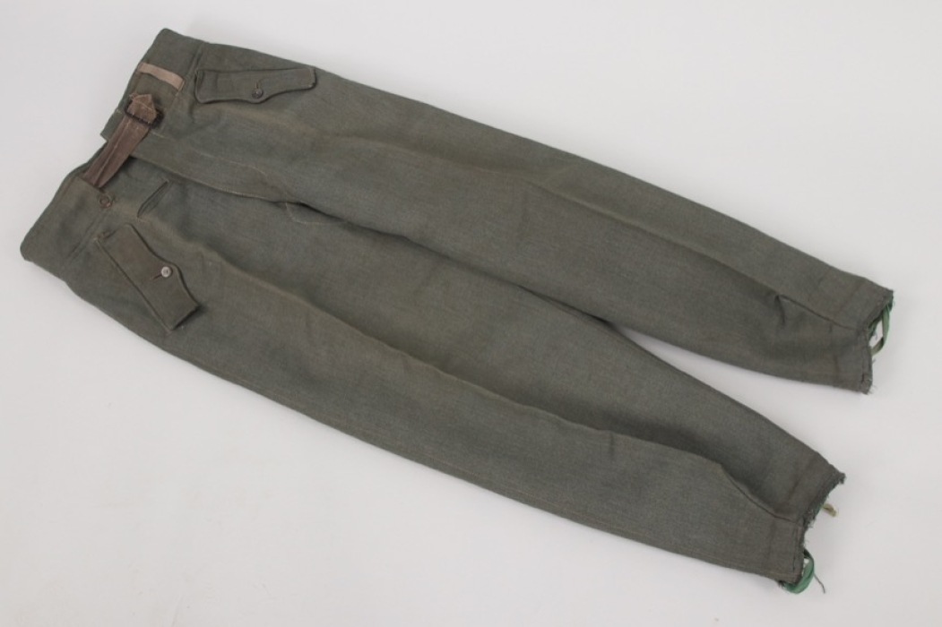 Heer assault gunner's trousers - Italian garbadine