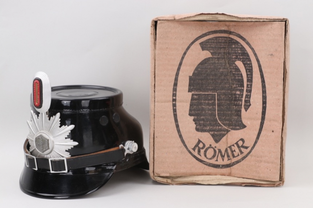 Schleswig-Holstein - police shako EM in original RÖMER box