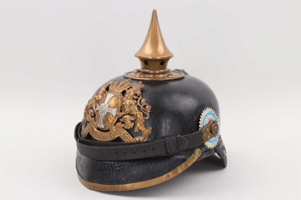 Bavaria - M1886 infantry spike helmet - reserve NCO