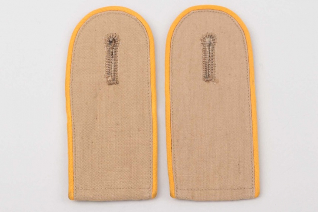 Luftwaffe flying troops tropical shoulder boards - EM