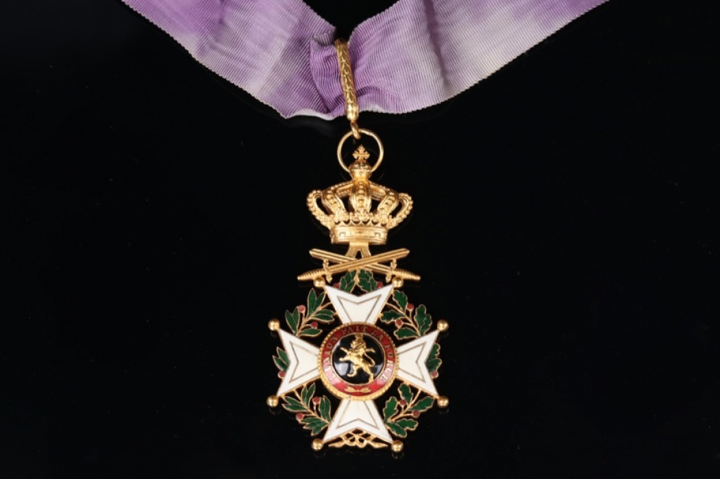 Belgium - Leopold Order - Commander Cross with Swords