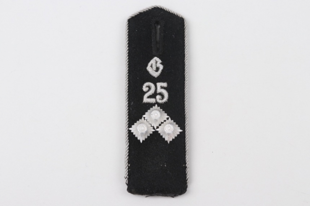 Allgemeine-HJ single shoulder board for a Gefolgschaftsführer in the Gebietsstab 25