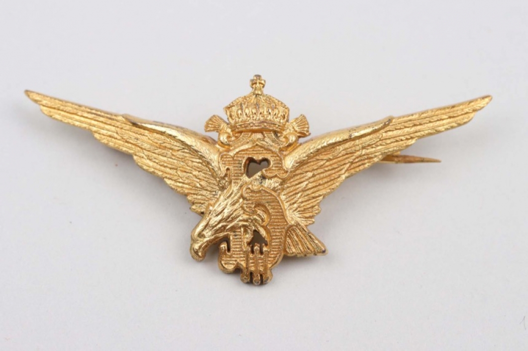 Olt. Seipp - WWII Bulgarian Aviator's Badge "Fliegerabzeichen"