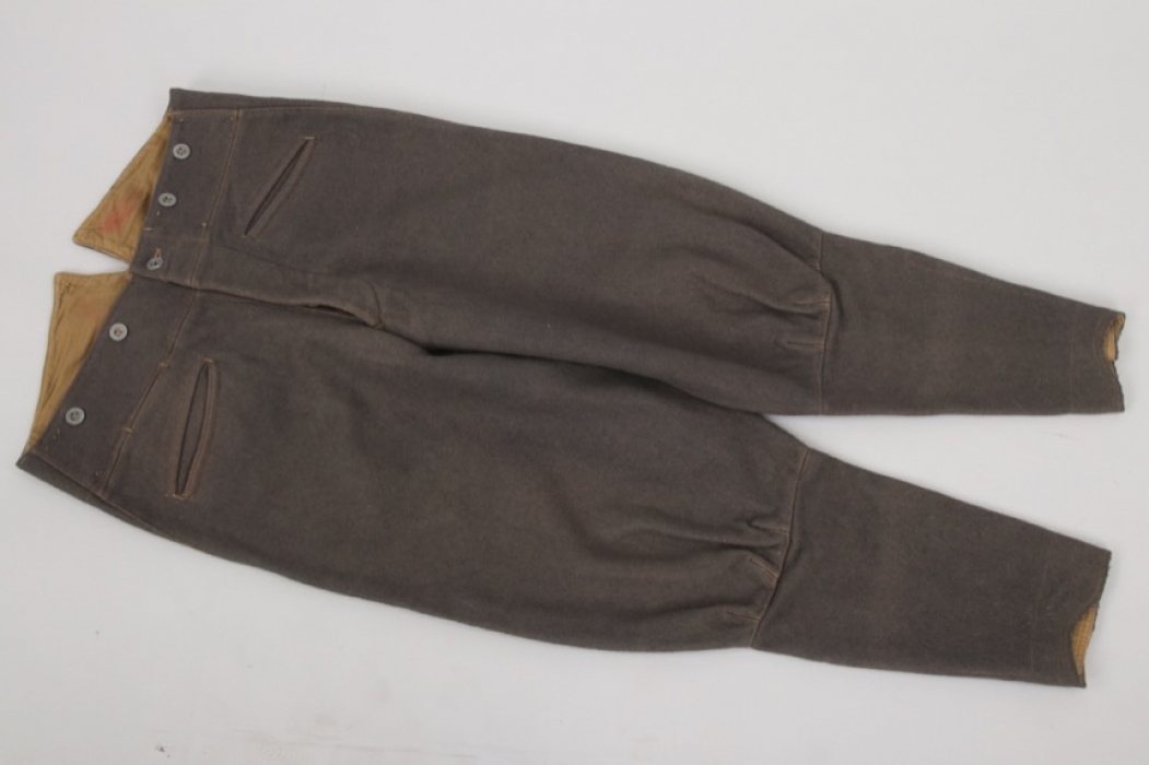 Heer stonegrey officer's breeches - E39