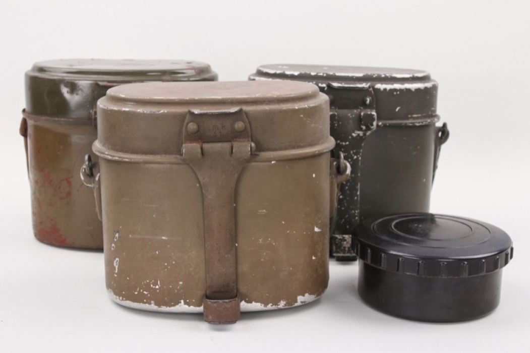 Wehrmacht 3 mess kits M 31 and one butter box