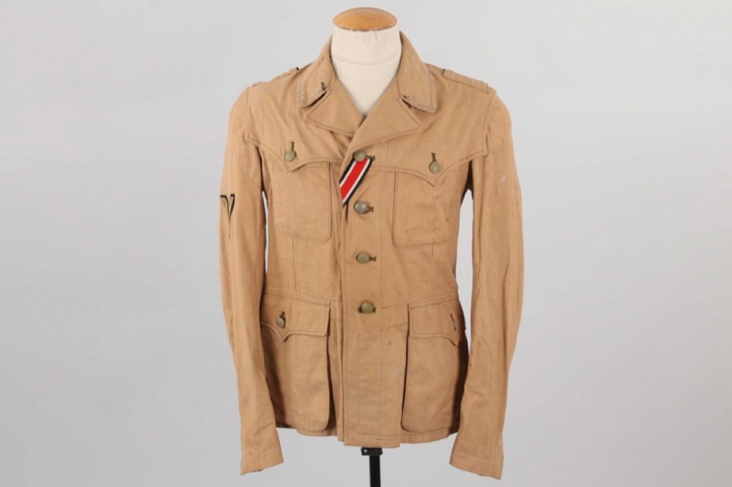 Waffen-SS tropical Sahariani tunic