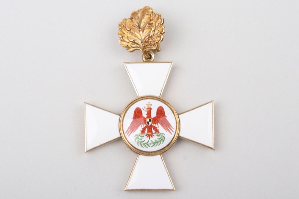 Prussia - Red Eagle Order Cross 2nd Class with Oak Leaves