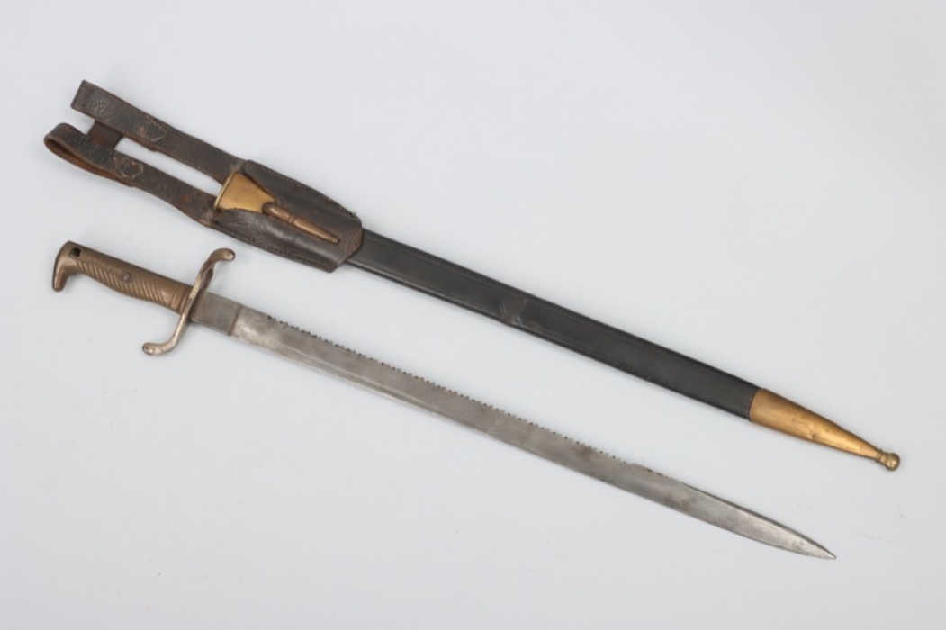 Dress bayonet 71 with sawback blade & frog - EIckhorn