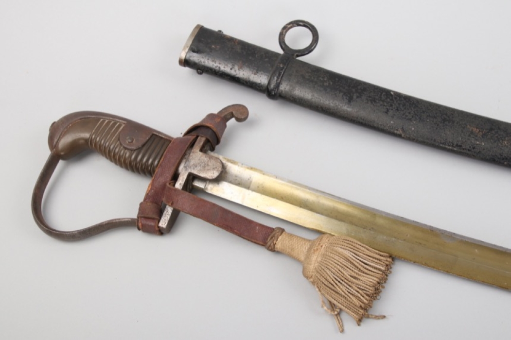 Prussia - artillry sabre M 1848 for EM/NCO with sash