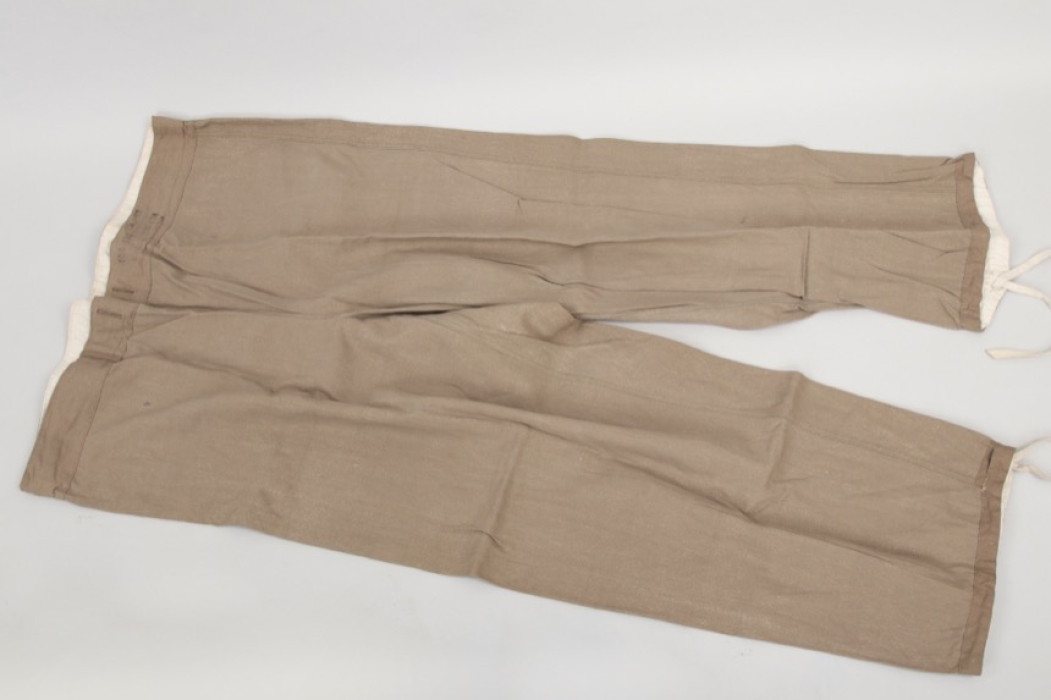 Wehrmacht Gebirgsjäger wind trousers - Rb-numbered