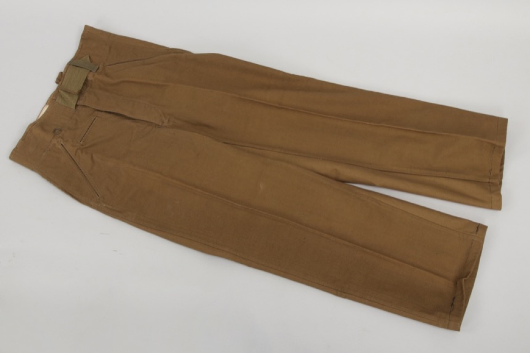 Heer straight tropical field trousers - Lago Mährisch Schönberg