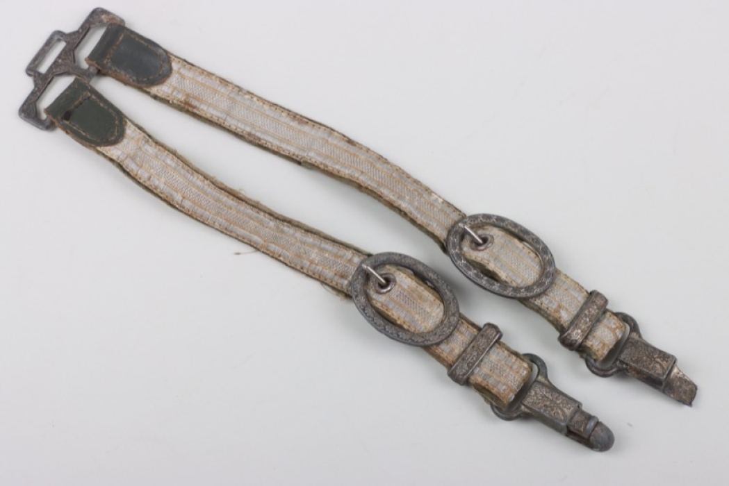 Hangers for an M35 Heer officer's dagger