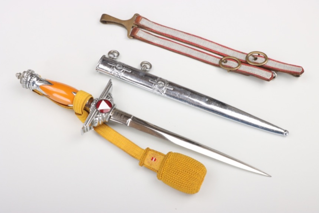 Luftwaffe officer's dagger with hangers & portepee - Zeitler