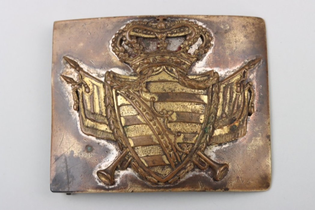 Saxony - early cavalry buckle