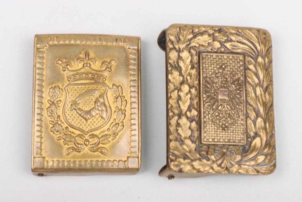 Bosnian and Austrian belt buckle - BSW