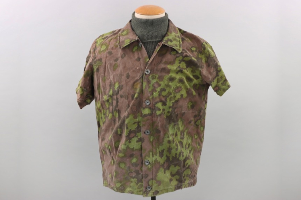 Waffen-SS front-made oak leaf camo jacket