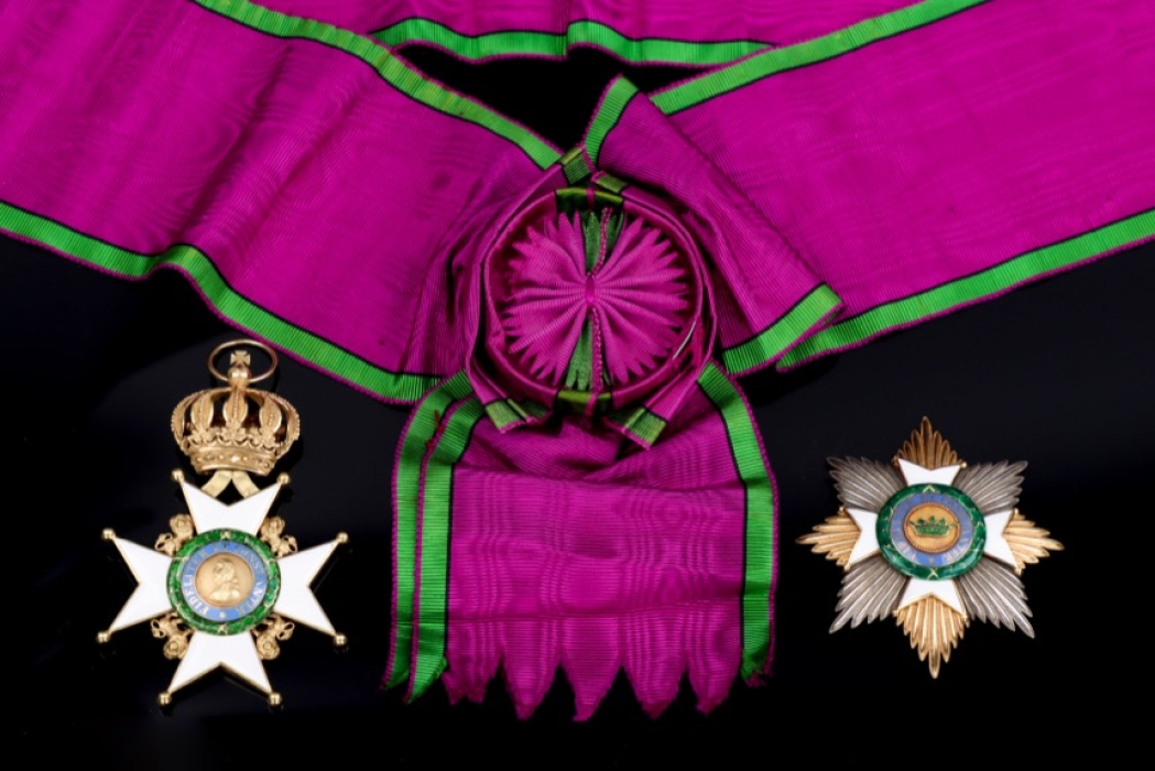 Saxe-Coburg-Gotha - Grand Cross Set, 1833 - 1918