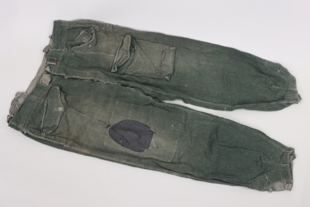 Heer grey assault gunner's trousers