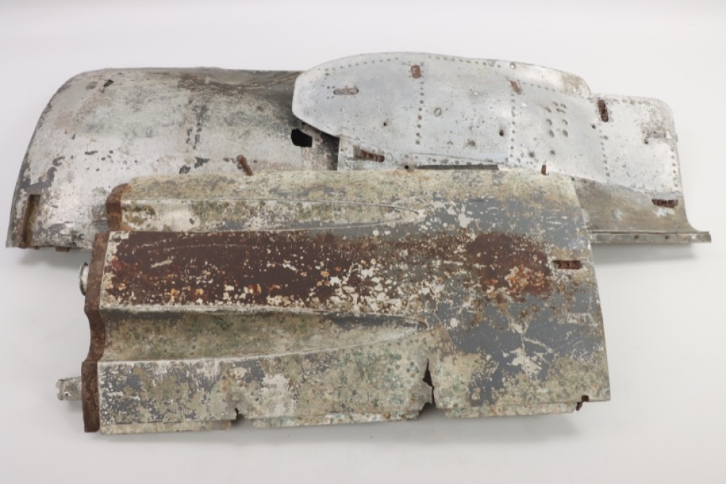 3 original aircraft parts of a Focke Wulf FW 190 A8