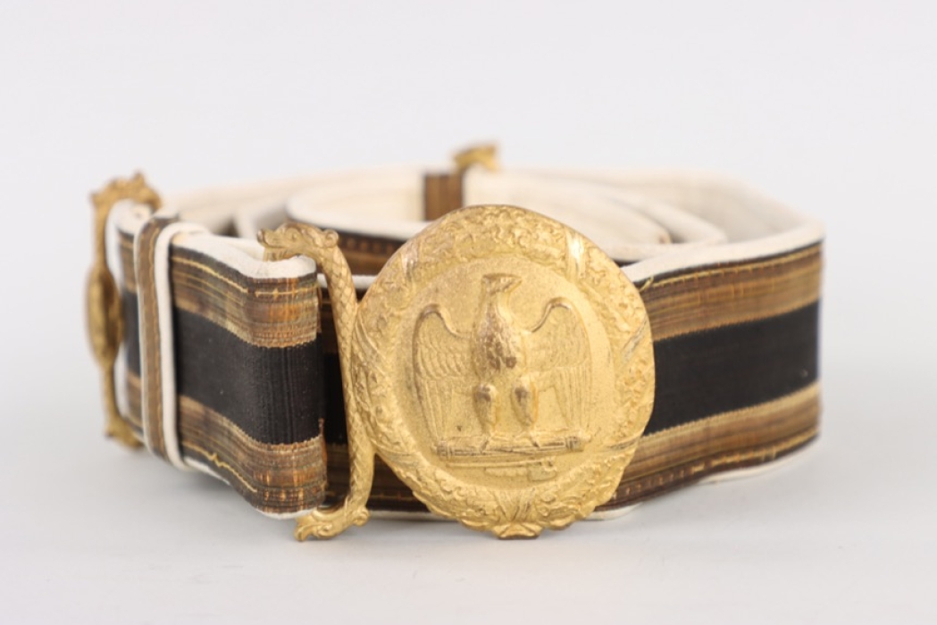 Italy - MVSN officer's belt & buckle