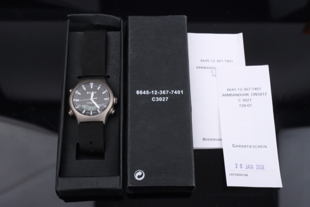 Bundeswehr watch with box