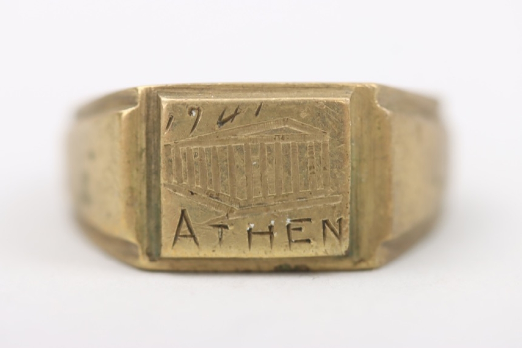 Wehrmacht "Athen 1941" ring