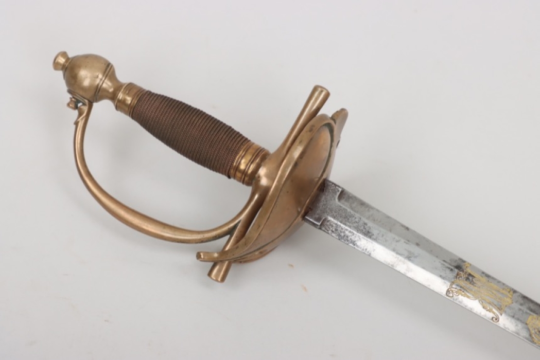 Bavarian infantry officer's sword M 1818