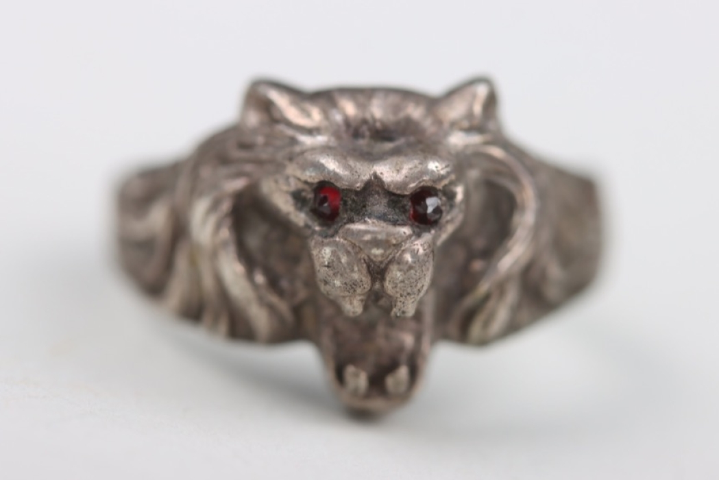 Lion's head ring - 835