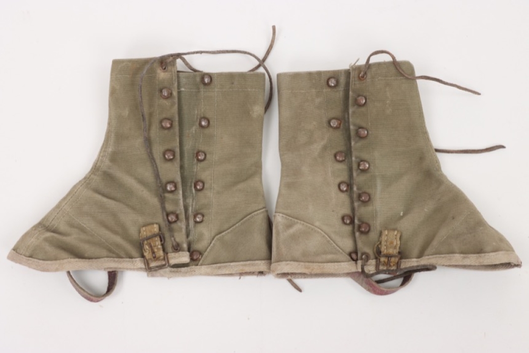 Gebirgsjäger/Waffen-SS "Steyrische" gaiters