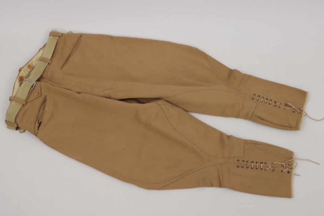 Luftwaffe tropical cord breeches