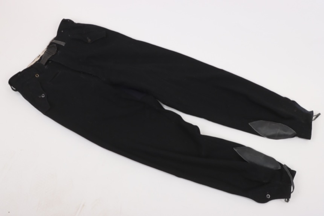 Heer black Panzer trousers