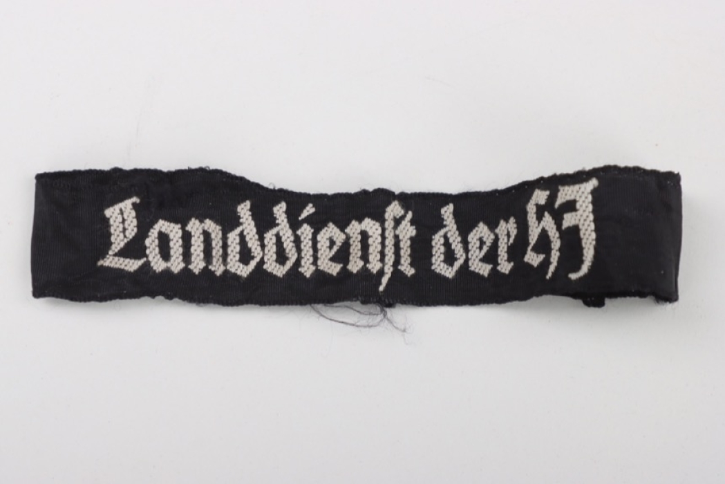 HJ cuff title "Landdienst der HJ"