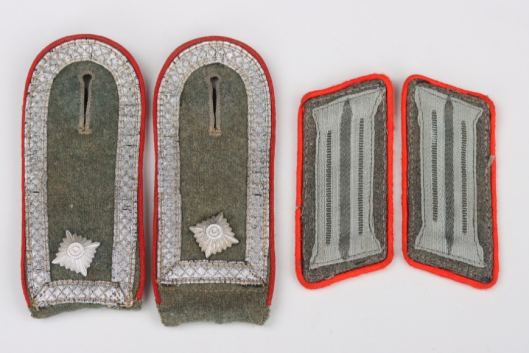 Heer Sturmgeschütz collar tabs & shoulder boards for a Feldwebel