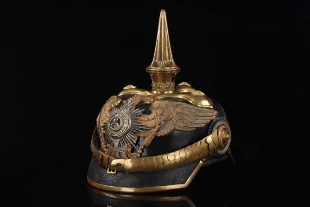 Prussia - a Garde Dragoner reserve officer's helmet