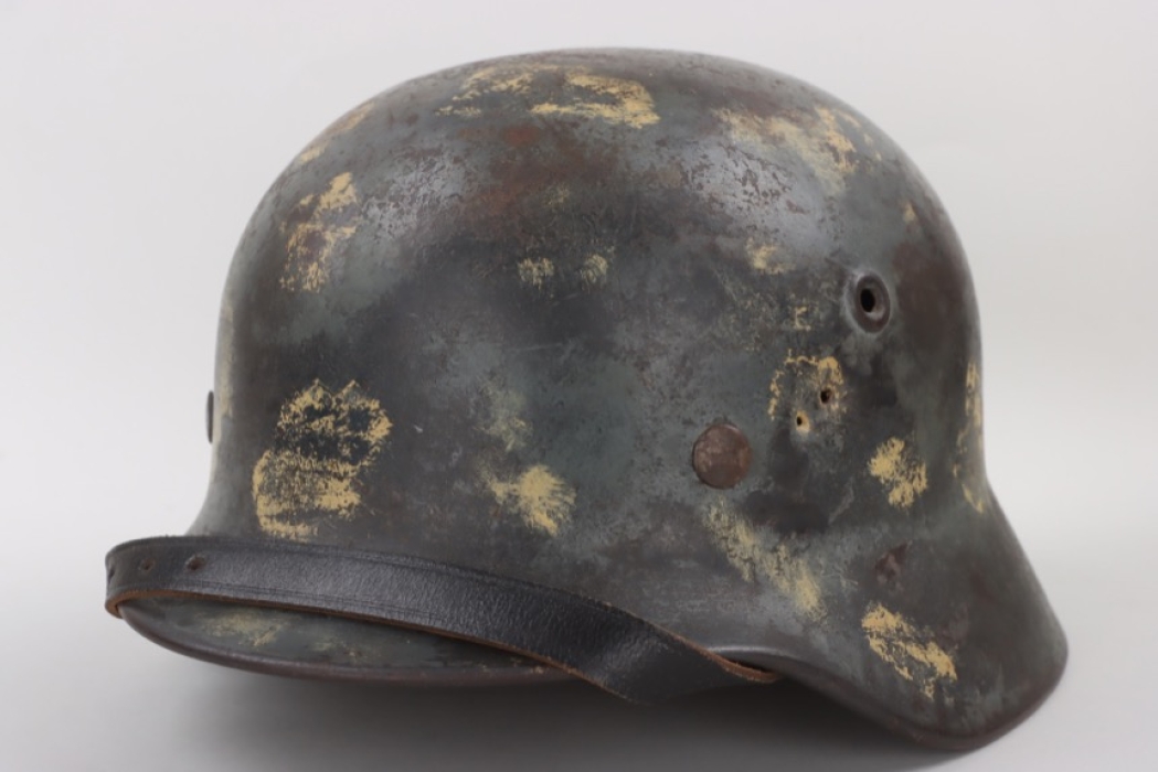 Luftwaffe M40 helmet "splotch camo" - Q62