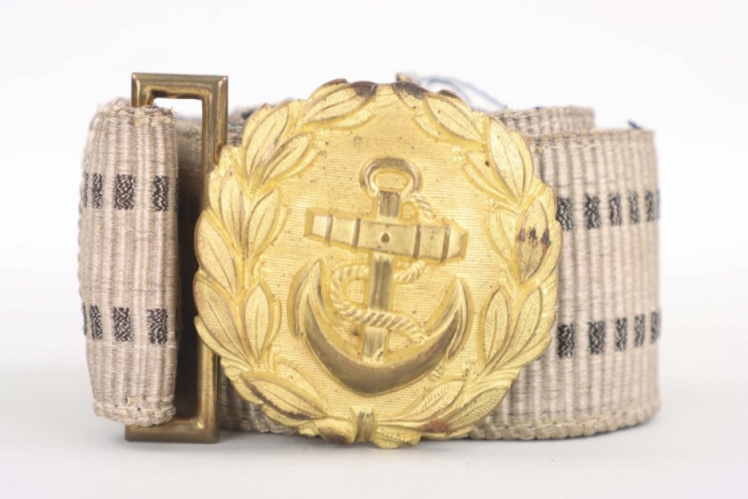 Kriegsmarine officer's dress belt and buckle