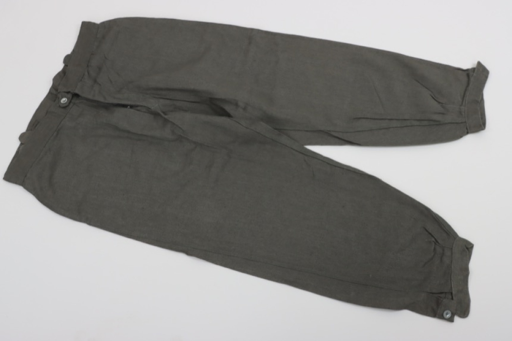 Kriegsmarine fieldgrey drill trousers - "Brest" 1943