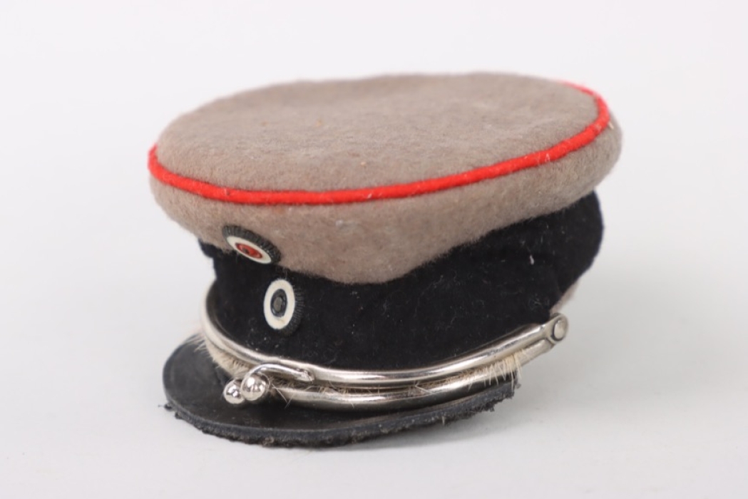 WWI Prussian miniature visor cap as a money purse