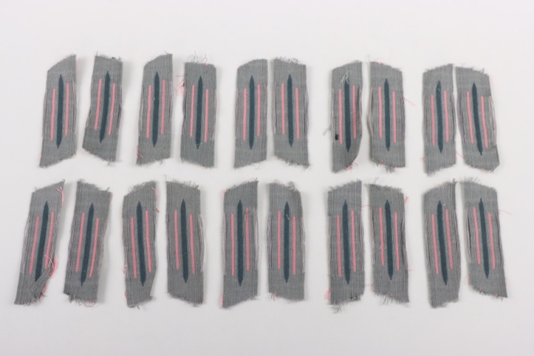 10 x Heer Panzer EM collar tabs