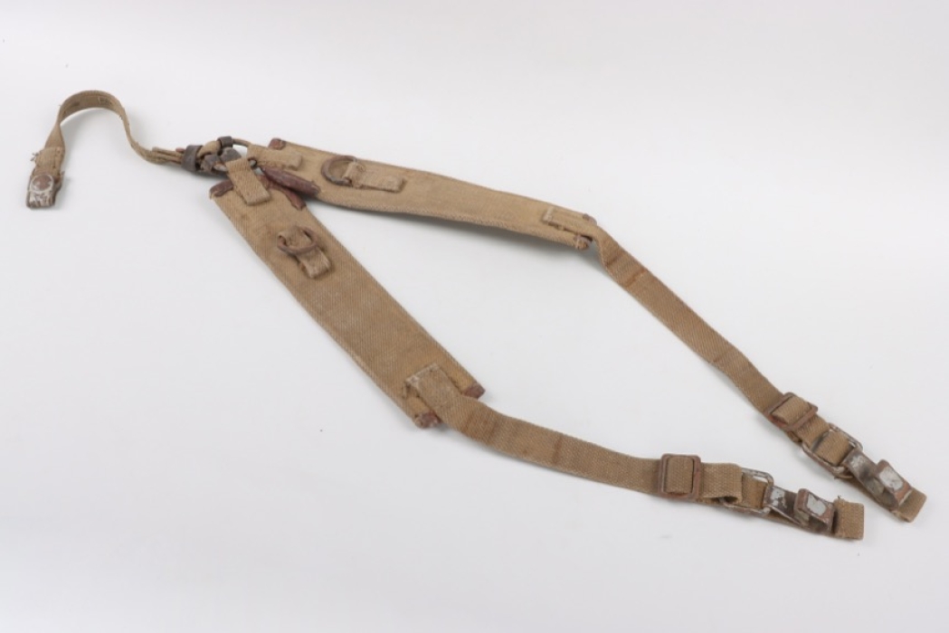 Wehrmacht belt support strap from webbing material (y-strap)