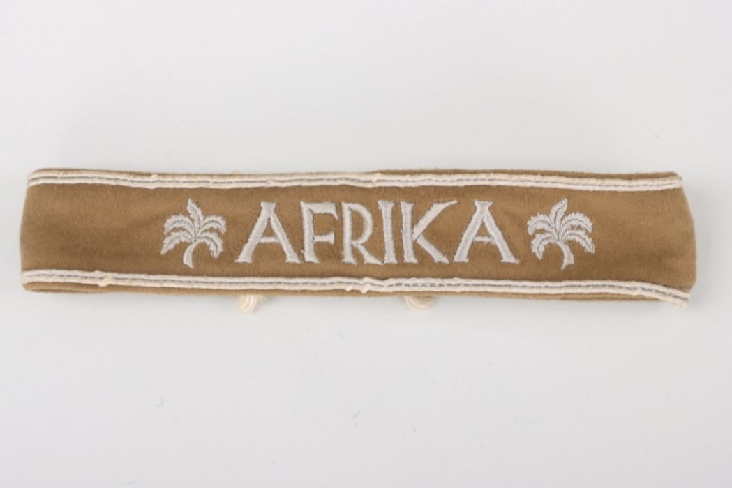 Wehrmacht "AFRIKA" cuff title