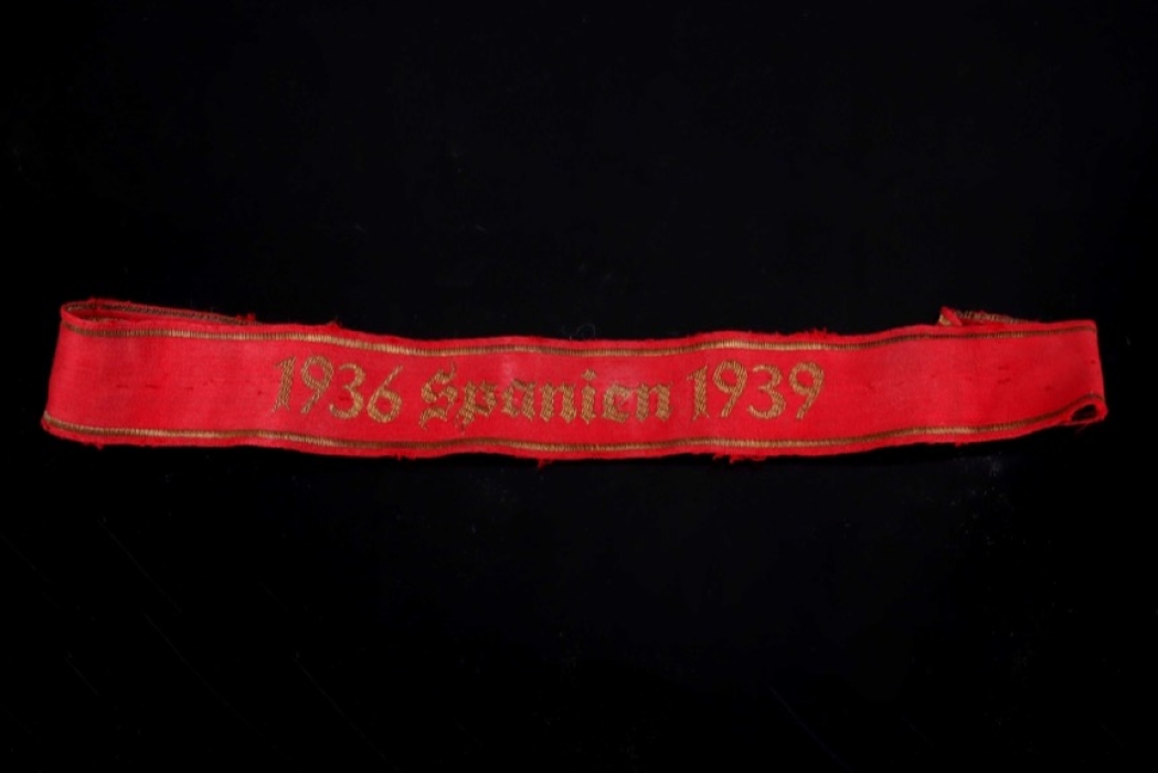 Möller, Werner (Oak Leaves) - Heer cuff title "1936 Spanien 1939"