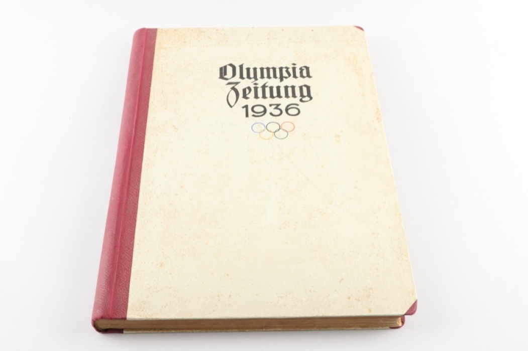 Olympic Games 1936 - Hardbound Olympic Newspaper