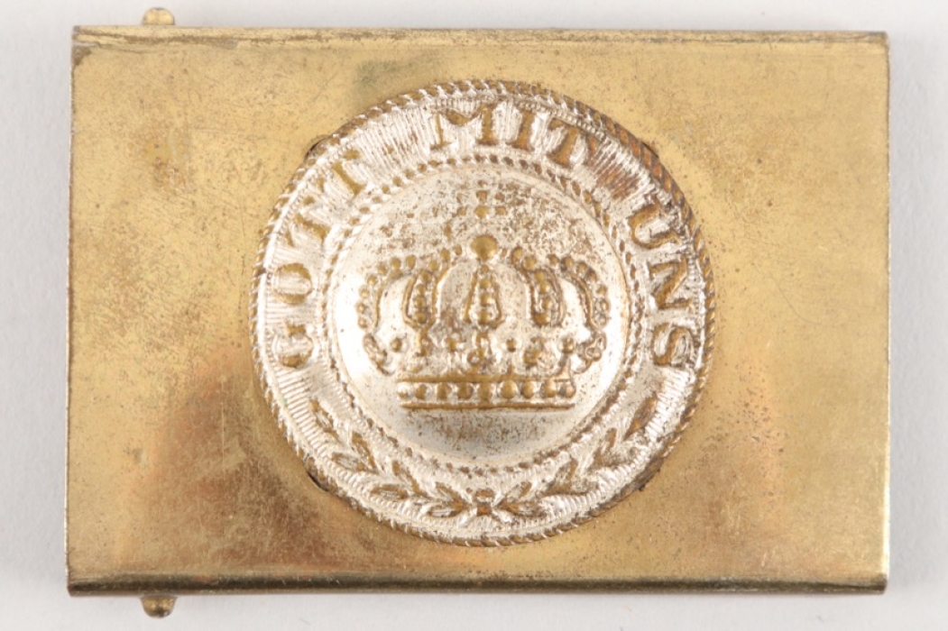 Small Prussian Belt Buckle "Gott mit uns"