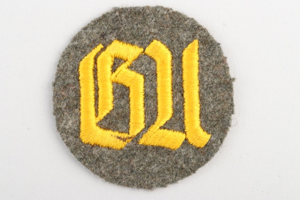 Wehrmacht Career Patch - Gas Defense NCO