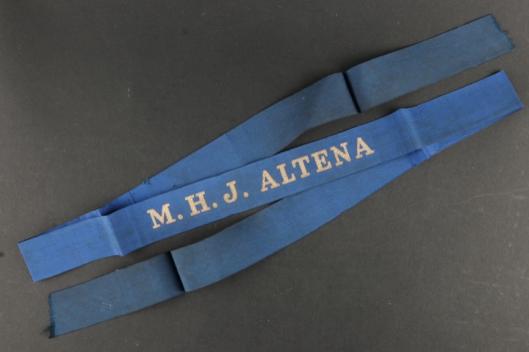 Navy HJ Tally - M.H.J. Altena