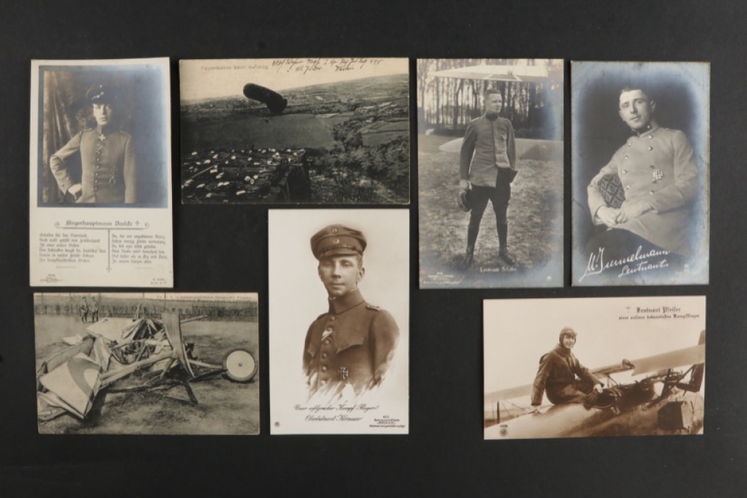 Postcards of WWI Aviators